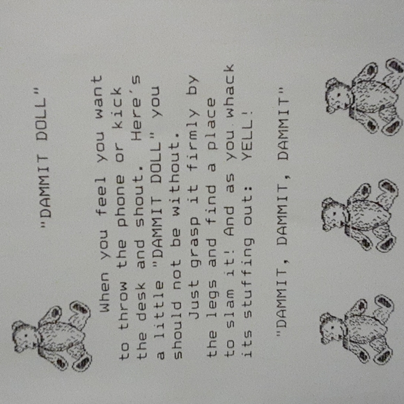 "DAMMIT DOLL" stress reliever - Picture 2 of 2